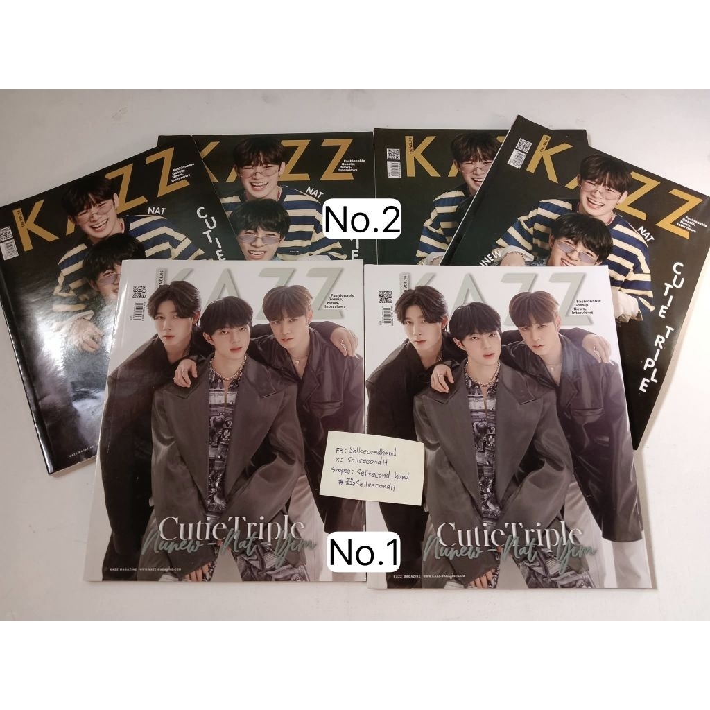 Kazz Magazine ISSUES.190 NuNew Yim Nat #DMD #NuNew #Nattasit #Mynameis_yim