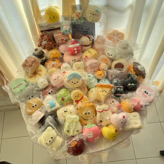 🩵พร้อมส่ง🌤️ใหม่ 12/8/69 แบรนด์จีน Lisa อื่นๆ สกุชชี่น่ารัก มือ1 🎀squishy แบรนด์ญี่ปุ่น/จีน🫧
