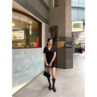 Lhin Top เสื้อผ้าsilkขอบลูกไม้