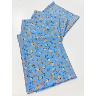 ผ้าไหมอิตาลี มี 6 สี เนื้อนิ่มมาก ลายดอกเหมยฮัว หน้ากว้าง 153 cm #ผ้าเมตร #ผ้าหลา #ผ้าลายดอก