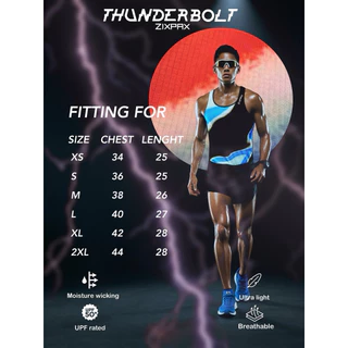 ZIXPAX THUNDERBOLT #เสื้อกล้ามวิ่ง