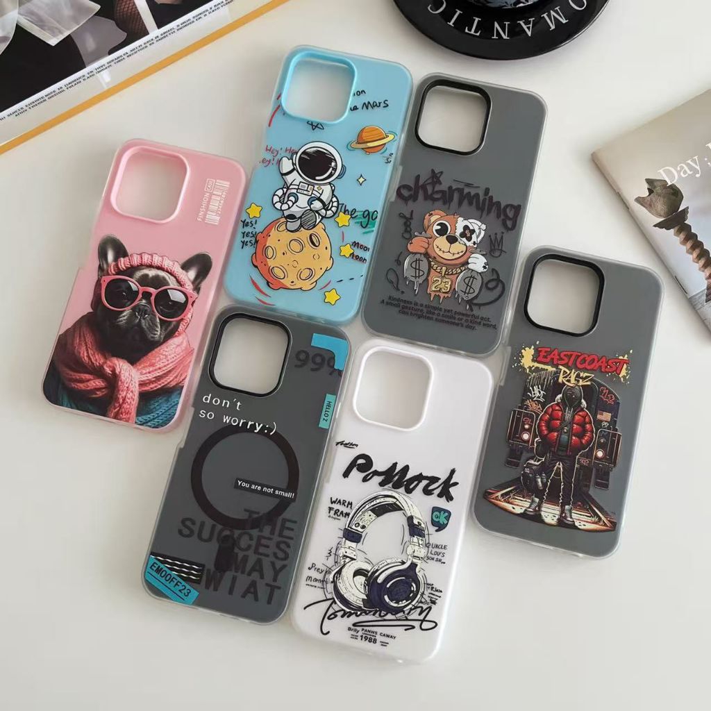 เคสมือถือ สำหรับ ViVO V70 V70FE Y05 Y11D Y31D Y31(5G) Y21D Y30 Y50 Y29 Y28 Y21 Y19s Y04 Y03 Y18  เคส2ชั้น พิมพ์ลาย #2S-D