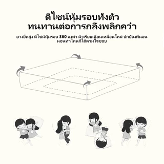 ผ้าปูที่นอน 3/3.5//5/6ฟุต เนื้อผ้าดี ป้องกันไรฝุ่น ครอบคลุมเต็ม 360° รัดมุม นุ่มนอนสบาย ผ้าปูที่นอนกันน้ำ