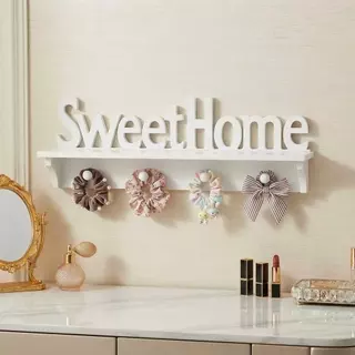 พร้อมส่ง🌻ชั้นวางของ รุ่น DECOR-10 สีขาว สไตล์มินิมอล โดนน้ำได้100%
