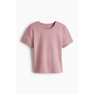 H&M(เอชแอนด์เอ็ม) เสื้อยืดกีฬา พร้อมเทคโนโลยี SoftMove™ Women Sports T-shirt with SoftMove™ 1309948_4