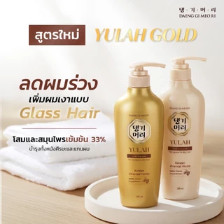 [Combo Set] DAENG GI MEO RI แชมพูลดผมร่วง แทงกีโมรี YULAH GOLD Anti-Hair Loss Glass Hair Shampoo/Treatment