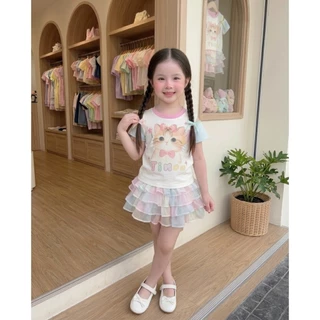พร้อมส่ง ba046 8970 ชุดสาวน้อย