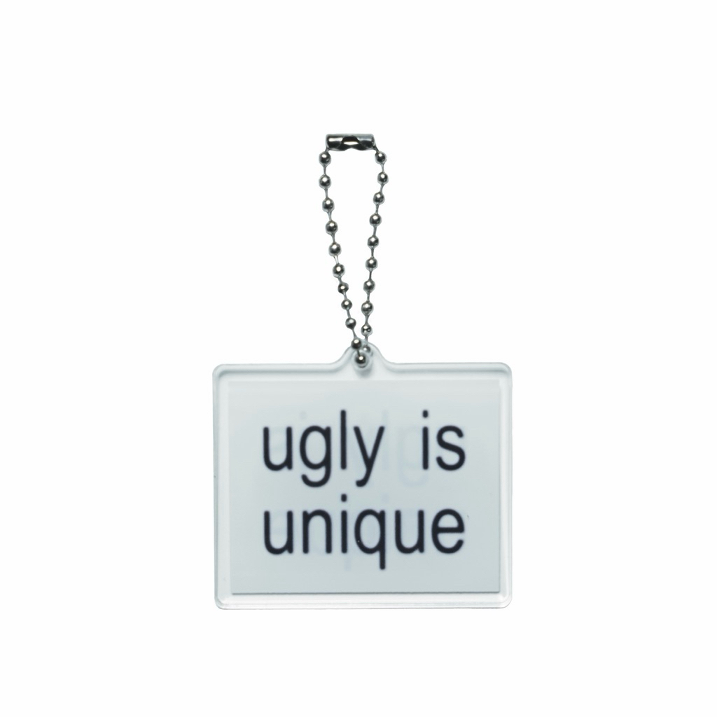 NHMC ugly is unique keyring