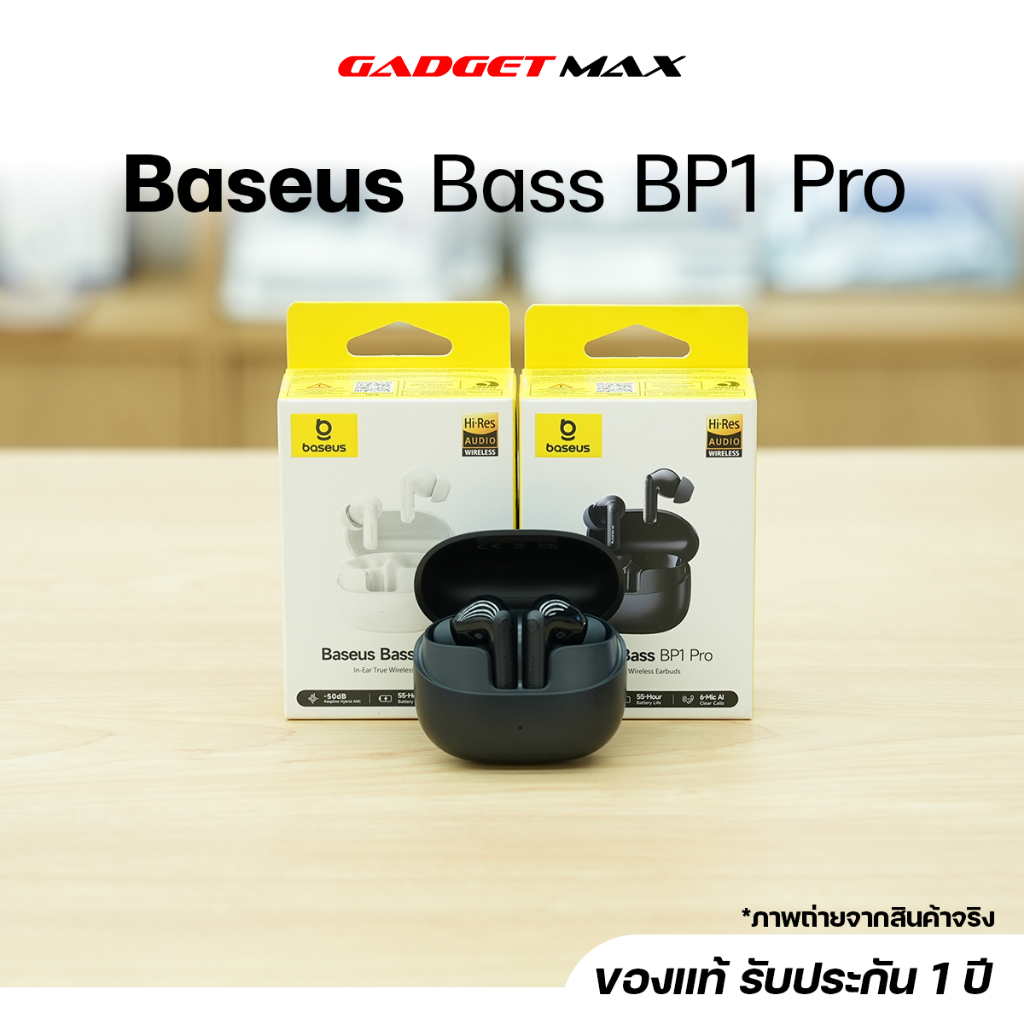 Baseus Bass BP1 Pro หูฟังบลูทูธไร้สายแบบสอดหู