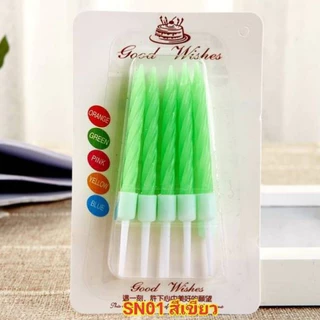 เทียนวันเกิด ขายยกกล่อง50ชิ้น(SN01)พร้อมส่ง