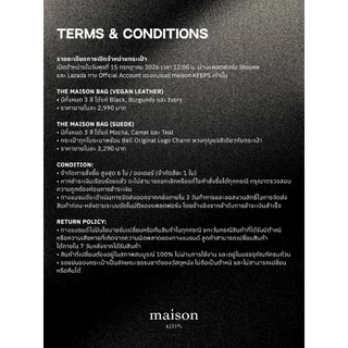 maison KEEPS | The Maison Bag | Suede | กระเป๋าทรง Bucket Bag (สามารถปรับได้ 2 ทรง)