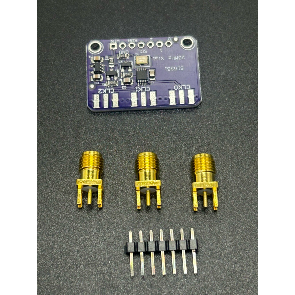 CJMCU5351 Si5351A นาฬิกาเครื่องกําเนิดไฟฟ้าสัญญาณนาฬิกา 8KHz160MHz