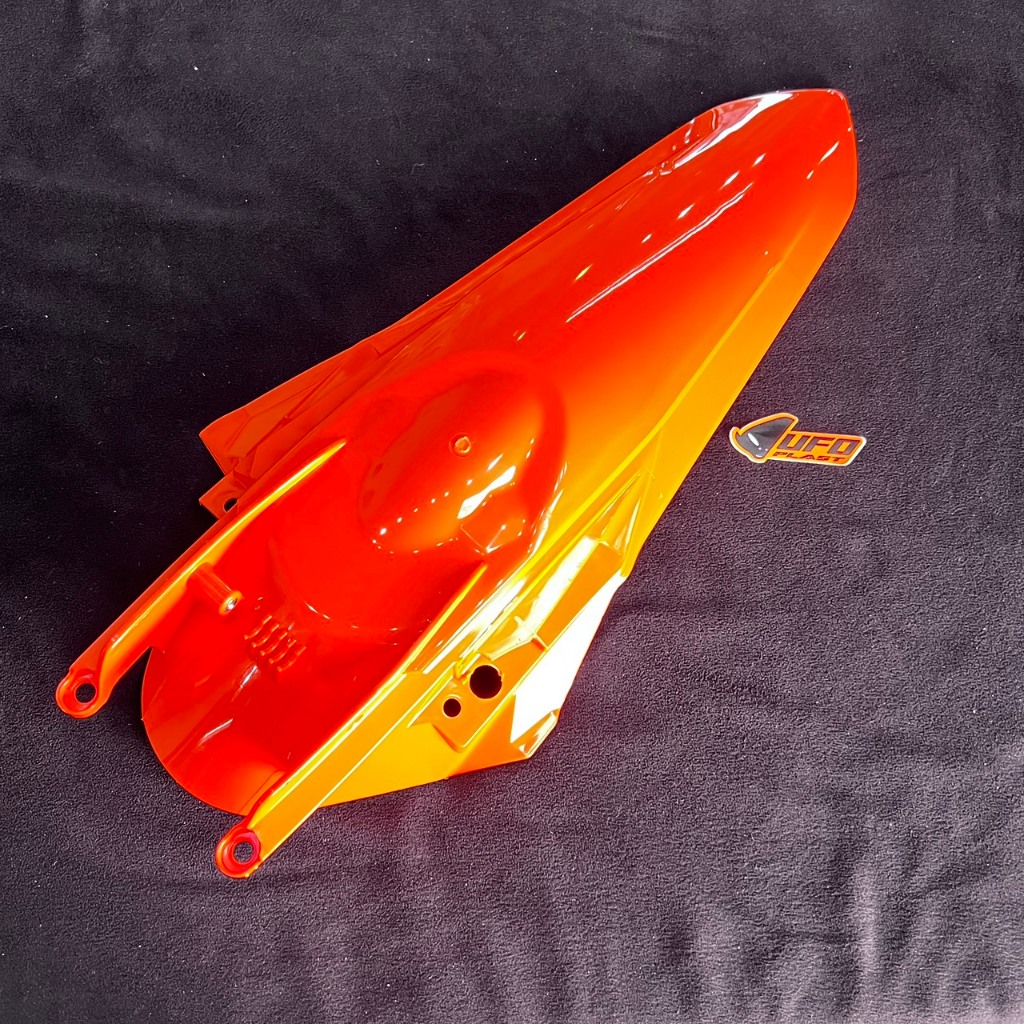 UFO REAR FENDER ORANGE FOR KTM EXC 125-EXC150-EXC250-EXC-F250-EXC300-EXC-F350-EXC-F450-EXC-500-EXC25