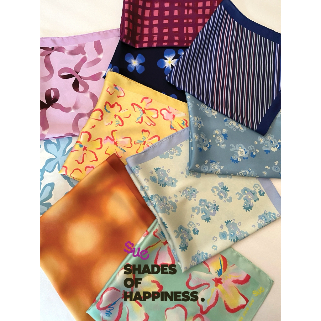 SUE - (New) 'Shades Of Happiness' Bandana ผ้าโพกหัว