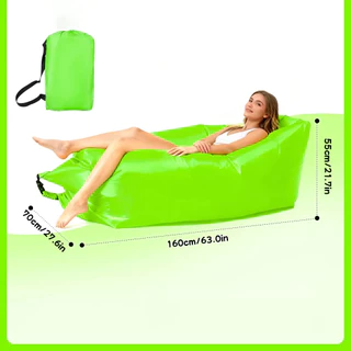 Sumer sale โซฟาเป่าลม โซฟาลม ที่นอนเป่าลม เบาะนอน พองลมไม่ต้องใช้เครื่องสูบลม พกพา สะดวก