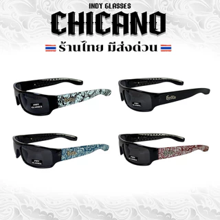 ร้านไทย 🇹🇭 CHICANO Style แว่นตากันแดด UV400 ปลายขาสกรีนลายคมชัด
