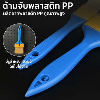 Maybuck แปรงทาสีบ้าน แปรงสี มีขนาด 1นิ้ว/2นิ้ว/3นิ้ว/4นิ้ว ทนทาน ขนไม่หลุดง่าย ขนนุ่ม เกรดพรีเพมี่ยม Paint Brush