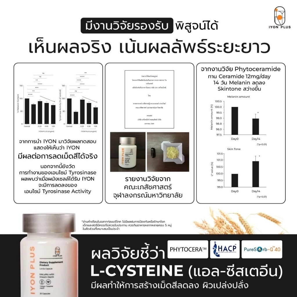 VIKKASKINCARE IDAYIYON 20 CAPS วิตามินกินกันแดดหมอกุ้ง ปกป้องผิวจากแสงแดด ช่วยผิวกระจ่างใส ผิวแข็งแรง  บำรุง ผิวนุ่ม thumbnail 9