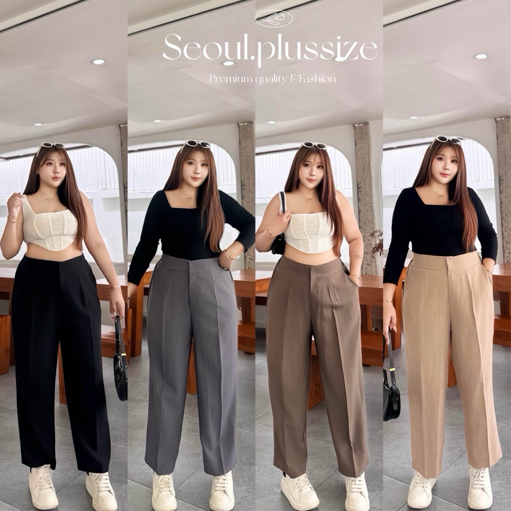 (ส่งด่วน) Working long pants   กางเกงขายาวใส่ทำงาน ขากระบอก9ส่วน เอว 38-60“ (SO)