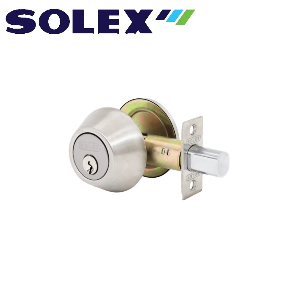 SOLEX กุญแจฝัง DEADBOLT SUS304 NO.5600 (ไข1ด้าน)