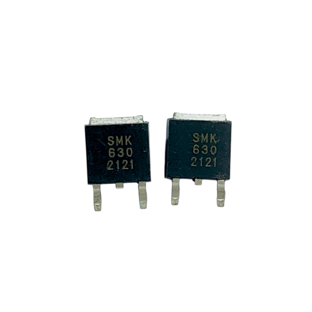 SMK630D (ราคาต่อ 1ชิ้น) MOSFET N-Channel 9A 200V SMD TO-252 มีสินค้าพร้อมส่งในไทย