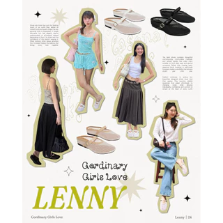 (พร้อมส่ง)Lenny รองเท้าตาข่ายเปิดส้น Size 35-41 (331-1) *โปรดอ่านรายละเอียดก่อนสั่ง*