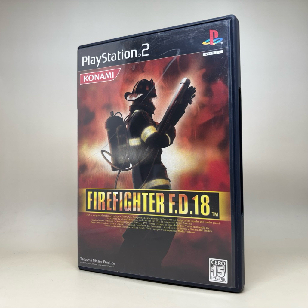 🇯🇵Firefighter F.D. 18 (PS2) | PlayStation 2 | Original DVD Game | NTSC-J | Japanese | ใช้งานปกติ
