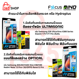 Focus ไฮโดรเจล Hydroplus สำหรับ OPPO Find X X2 X3 X5 X6 X7 X8 X8s X9 X9s Lite Neo Pro Ultra 5G