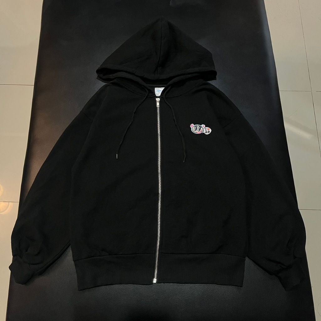 ANGEL BLUE zip up hoodie