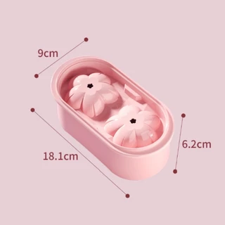 แม่พิมพ์น้ำแข็งรูปดอกซากุระ DIY เกรดอาหาร PP ถอดได้ง่าย Ice Mould