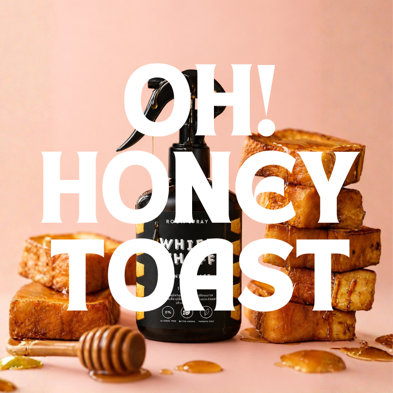 Diffuser Honey Toast กลิ่นฮันนี่โทสต์ Bakery น้ำหอมปรับอากาศ Whiffwhaff วิปวัป Room Spray