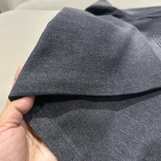 #403 (XS-6XL) jinjeans สีเทาเข้ม กางเกงยีนส์ขากระบอกใหญ่ baggy jeans
