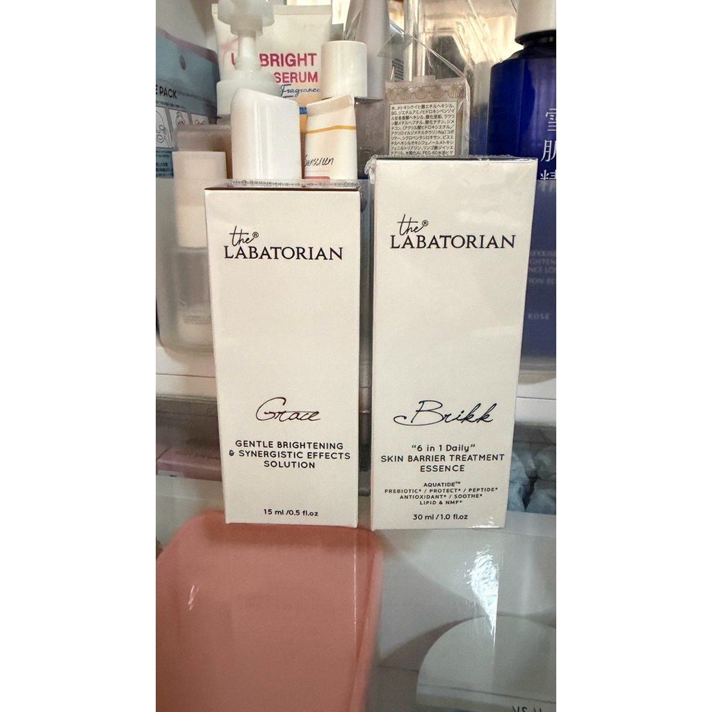 The labatorian Brikk และ Grace ของใหม่ สั่งจาก official แท้แน่นอนค่ะ ขายแยกนะคะ
