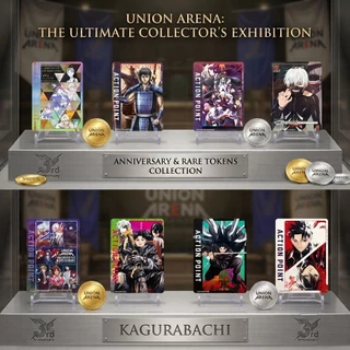 (พร้อมส่ง/แท้✅️) ของสะสม อนิเมะ การ์ด Union Arena 3rd Anniversary Action Point ยูเนี่ยน อารีน่า kagurabachi evagelion