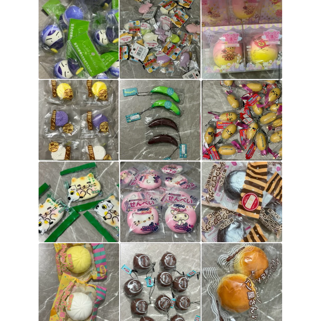 Zoriya_store ตะกร้ารวมสกุชชี่งานแบรนด์/แรร์