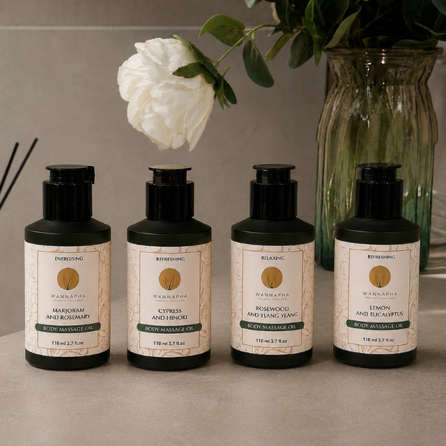 WANNAPHA Body Oil น้ำมันบำรุงผิวกายและการนวด บำรุงผิวกาย