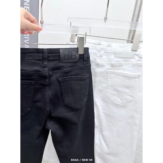📍พร้อมส่ง📍62056 🇰🇷FSY🇰🇷 Relax Stretch Capri Denim ไอเทมกางเกงยีนส์สีเบสิคทรงคาปรีสุดฮิต ให้ลุคดูเรียบหรู