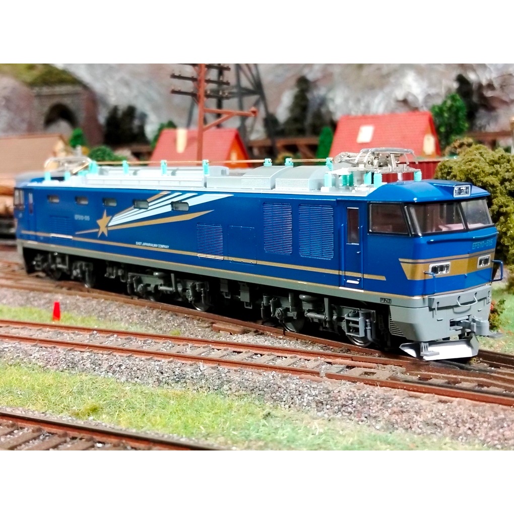 โมเดลรถไฟEF510 HO Scale * มือสอง สภาพดี * โมเดลรถไฟ หัวรถจักร Kato JR EF510 HO Scale Gauge ราคา ok