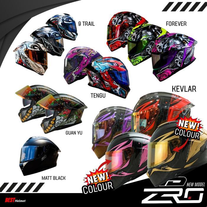 หมวกกันน็อค ID HELMET รุ่น ZRO แว่น 2 ชั้น