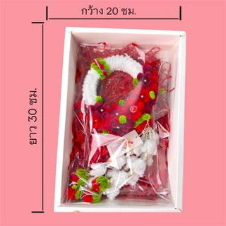 พวงมาลัยวันแม่ [พวงขาวกลาง] ไหว้แม่ มาลัย พวงมาลัย ลวดกำมะหยี่ ไหว้พระ ไหว้ญาติผู้ใหญ่ เทศกาล วันแม่