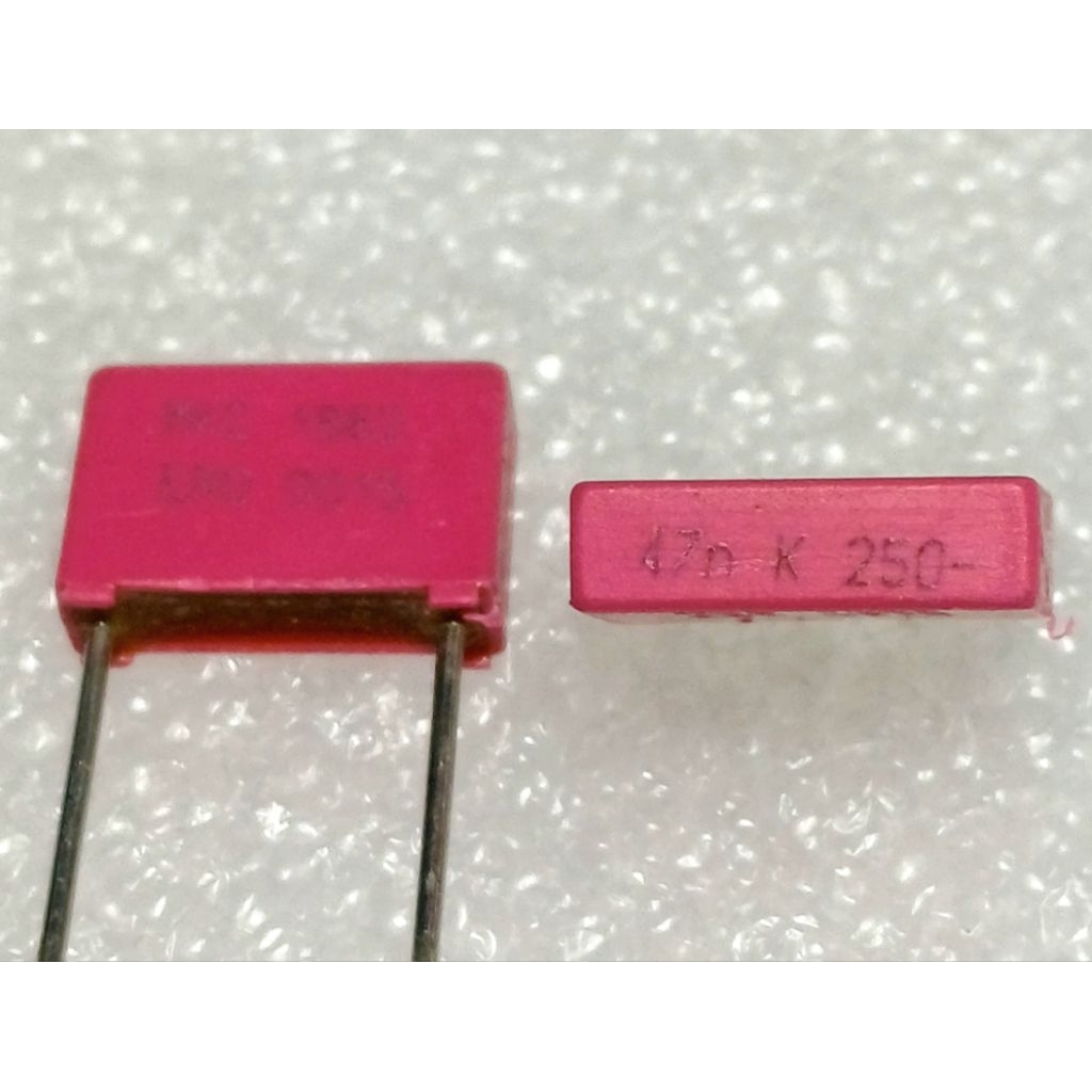 ERO MKC 1862 0.047uf 47nf 473 K 250v Metallized Polycarbonate Film Capcitor ตัวเก็บปนะจุ คาปาซิเตอร์