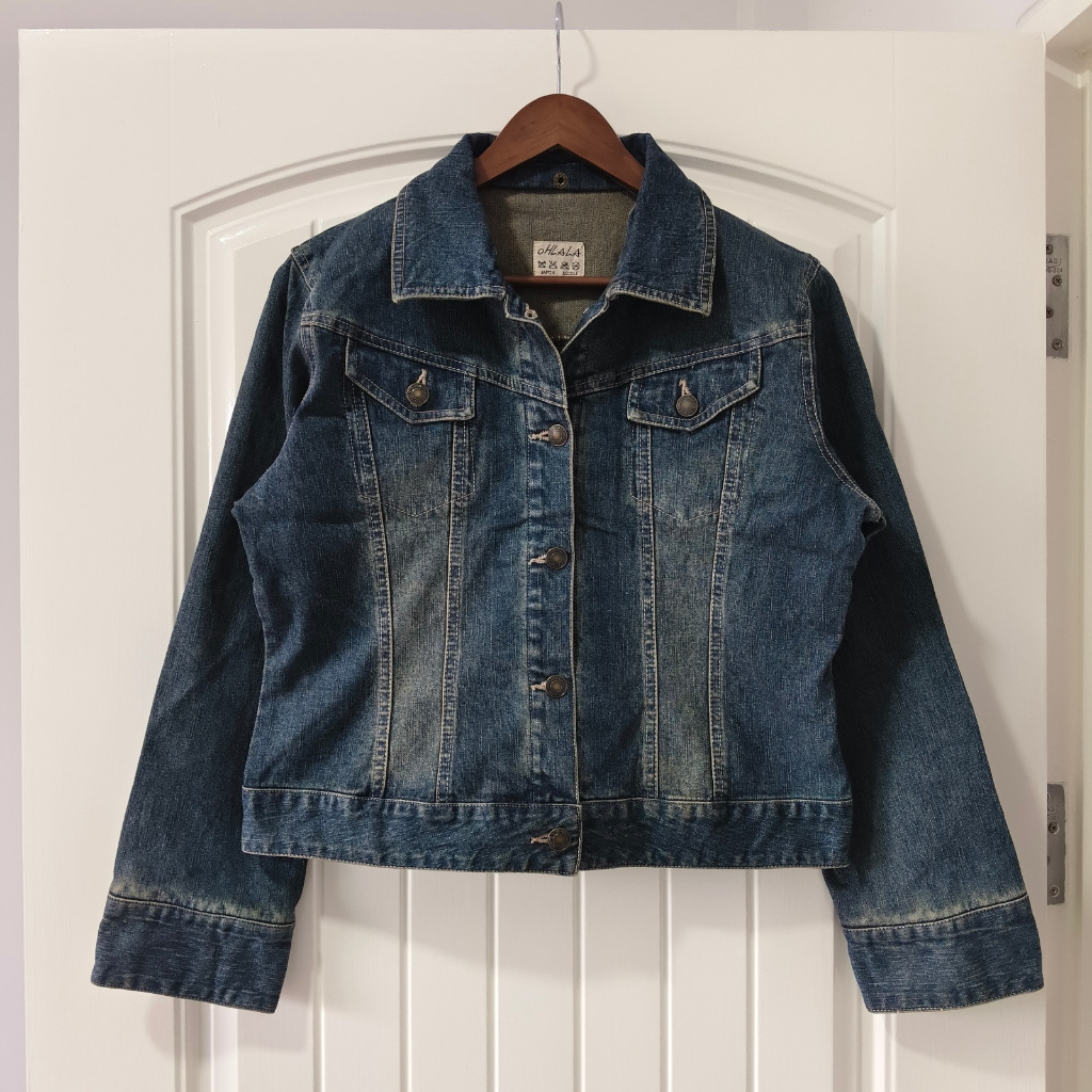 OHLALA Womens Vintage Denim Jacket Made in Japan