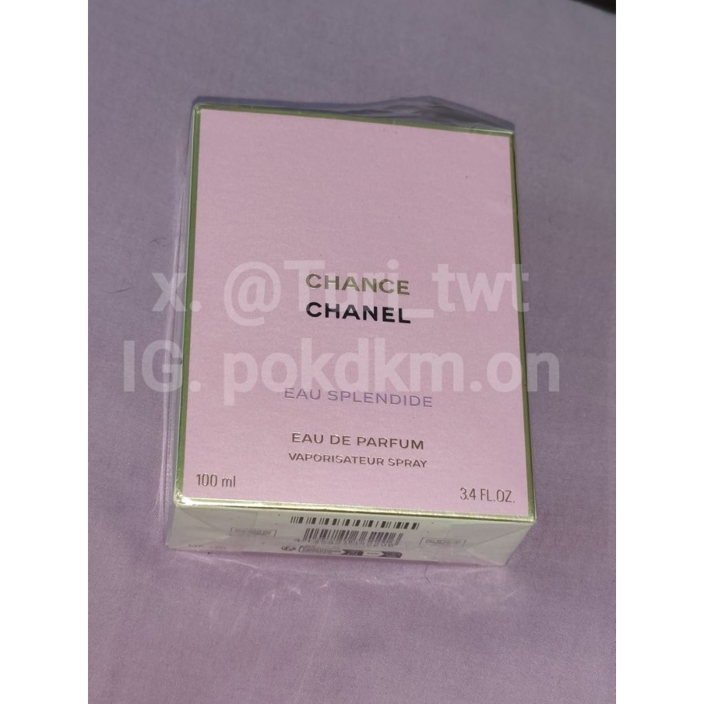 (มือ1) น้ำหอม chanel eau splendide ของแท้ ช็อปญี่ปุ่น🇯🇵