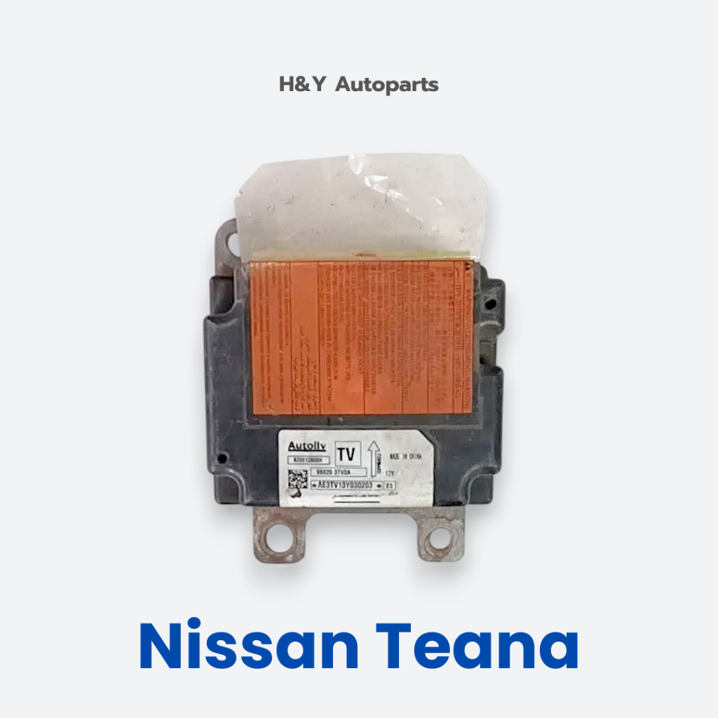 กล่องแอร์แบค Nissan Teana (988203TV0A TV) มือสองแท้ สภาพดี พร้อมรับประกัน (SRS Control Module)