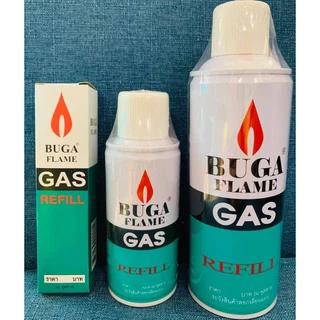 แก๊สกระป๋อง🔥ส่งด่วน!🔥[1 กระป๋อง] แก๊สเติมไฟแช็ค BUGA GAS REFILL