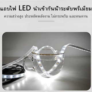 กระจกแต่งตัวมีไฟ LED กระจกแต่งหน้า กระจกห้องน้ำ ติดผนัง ไฟสามสี เหมาะสำหรับห้องเก็บเสื้อผ้า และร้านตัดผม