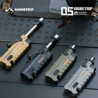 ShineTrip a570 a566 Torch ไฟฟู่ พกพา (ต้องเติมแก๊ส) หัวดึงยาวและหมุนได้ ปรับความแรงได้ มีปุ่มล๊อค
