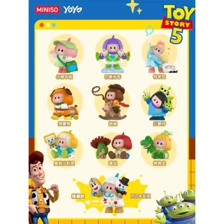 [แบบแยก] YOYO and Toy Story 5 Grow With You series ลิขสิทธิ์แท้ 💚 ของสะสม ทอยสตอรี่