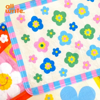 allwrite พรมเช็ดเท้า น่ารักๆ เนื้อนุ่มนิ่ม ซับน้ำได้ดี แห้งเร็ว กันลื่น