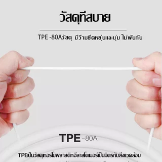 สายชาร์จ 5w ชาร์จไว USB-A to LI data cable Fast Charging for I5 I6 I7 I8 X I11 I12 I13 I14 Pro Max